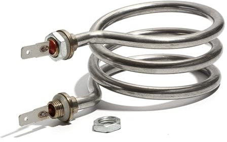 yaoqijie 7mm Water Fountain/Water Dispenser Transverse Spring Pipe 3 Coils Heater Tube 220V 800W Electric Heating Element Lasting