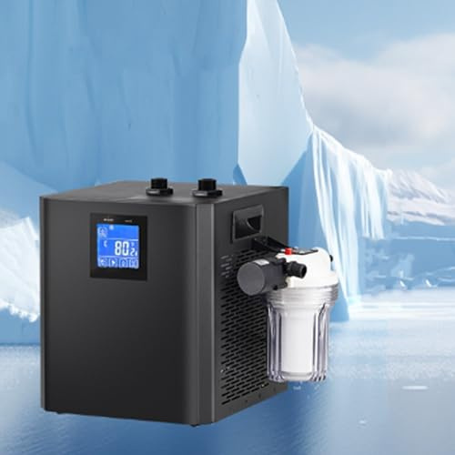 Enfriador de baño de hielo portátil con filtro y bomba para terapia de inmersión en frío, ideal para recuperación muscular en el hogar y al aire libre