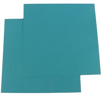 10 Bogen Buntkarton Tonkarton Farbkarton Bastelkarton Kartenkarton Fotokarton 50x70cm 300g/m² in petrol