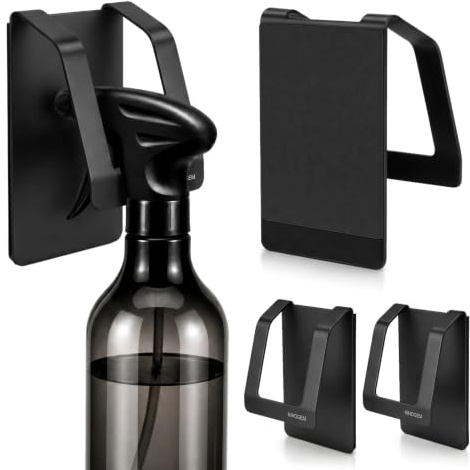 KIHOGEM Magnetic Spray Bottle Holder for Fridge 4Pack