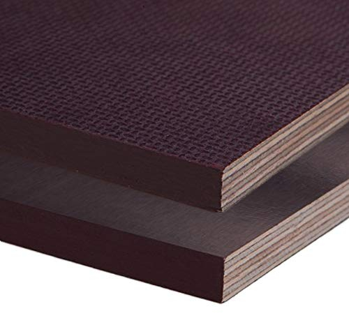 AUPROTEC Siebdruckplatte 30mm Zuschnitt Multiplex Birke Holz Bodenplatte (20x30 cm)