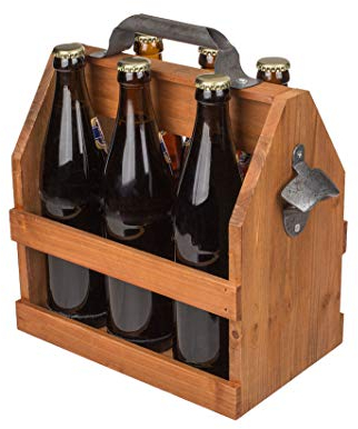 IDEAL TREND Flaschenträger für 0,5L Flaschenöffner Bierkasten Bier Träger Flaschenkorb