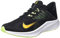 Nike NIKE QUEST 3, Men's Basketball Shoe, Black/Univ Gold-White-Volt Glow, 11 UK (46 EU)
