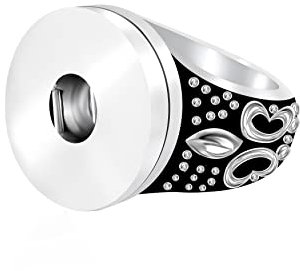 ANDANTE Chunk Ring für Chunks Click-Buttons Druckknöpfe - 18-20 mm - Kompatibel mit allen Chunk-Herstellern