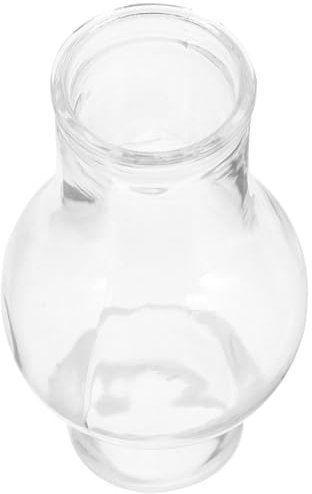 PRETYZOOM Kamin Aus Verdicktem Glas Winddichter Öllampenkamin Für Vintage-beleuchtung