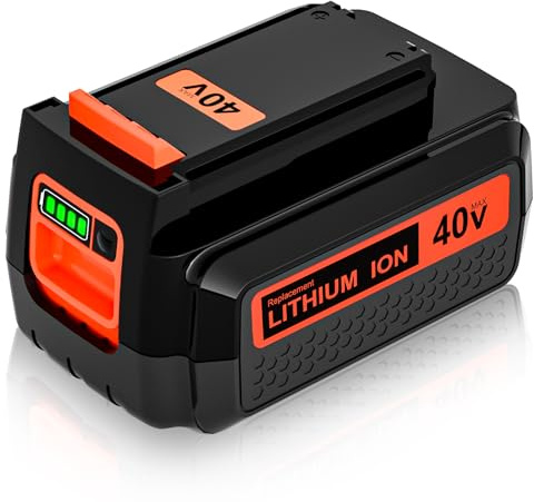 Munikind Replacement Cordless Tools Battery for Black and Decker 40V Battery Lithium LBX2040 LBXR36 LBXR2036 LST540 LCS1240 LBX1540