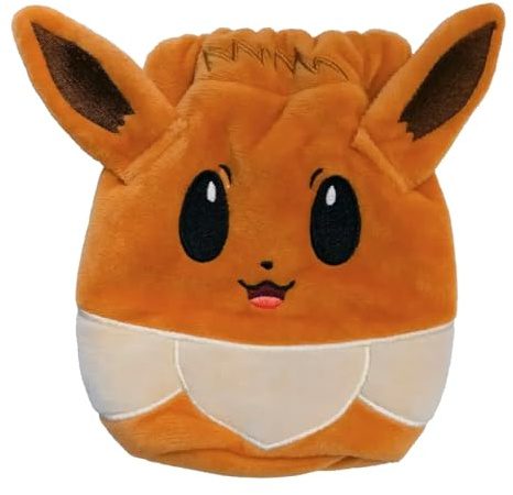 BB-Toy-Trades Pokemon Evoli Sacchetto di Peluche - Pouch Sviluppi Prismatici Accessori Borsa Protezione Spedizione