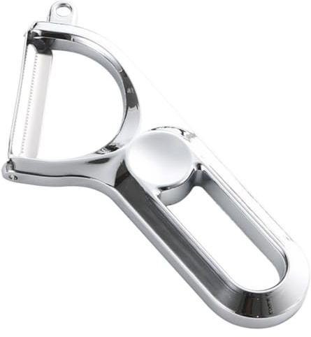 HOMOBABE Pelador de Verduras Multifuncional de Aleación de Zinc Cuchilla y para Patatas Zanahorias y Frutas Herramienta Profesional de Cocina para Uso Doméstico