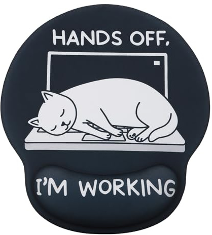 Tapis de Souris Support de Repose-Poignet, Tapis Souris Ergonomique en Silicone, Tapis de Souris Gamer, Repose Poignet Souris avec Base en Caoutchouc Antidérapant Mousepad pour PC, Travail, Bureau