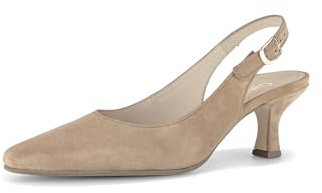 Gabor Slingpumps, dampumps, Sand 14, 39 EU