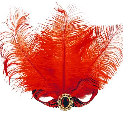 Samba Kopfschmuck Federschmuck Rio Bahia Federkopfschmuck Brasilien Feder Kopf Schmuck Burlesque Haarband Kostüm Accessoires Faschingshut Damen