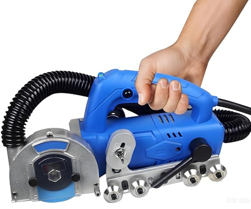 DNEPEI Grout Removal Tool Electric,1200W Electric Grout Removal Machine, 9000RPM, Ideal for Cleaning Shower Tile Joints, Floor Gaps, and Removing Old Caulking Sawblade*5