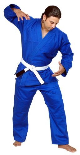 Woldorf USA BJJ Kimono Jiu Jitsu Judo Gi Student Blue Color Kids 0 NO Logo Martial Arts, Fighting Uniform, Training Uniforms, Pre-Shrunk, Ultra Light Weight Uniforms