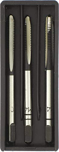 Tivoly 1050012060100 Jeu de 3 Tarauds Main Acier Au Chrome, Métrique Ø M6*100