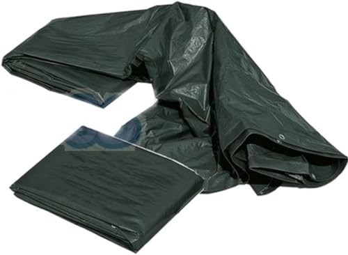 3S SuperSamaStore Telo Impermeabile Occhiellato per Giardino, Terrazzo, Balcone, Orto, Gazebo, Tendone Resistente con Occhielli, 240 Grammi/Metro Quadro, per Copertura Spazi Esterni, Verde, 4 x 5 m