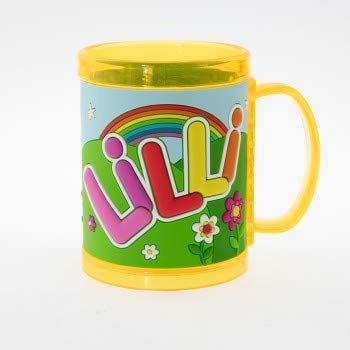 H+H 03873010044 Kinderbecher-Namensbecher, Mehrfarbig