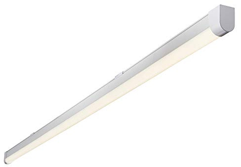 ECOLINEAR Slim Profile Indoor 5FT 22W SMD LED Batten - Cool White 4000K Energy Saving Ceiling LED Tube Light 2150 Lumens - Integrated Tube Lamp With Suspension Clips| IP20 for Commercial, Office, Home