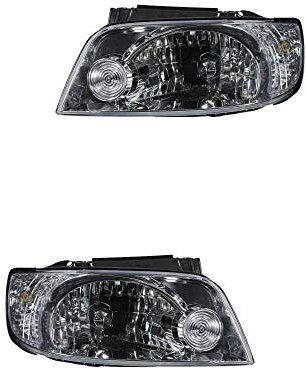 Halogen Scheinwerfer Set links & rechts Hauptscheinwerfer Frontscheinwerfer H4 mit Halter ohne Elektromotor für Model Matrix FC
