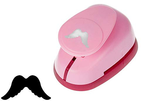 Sescha Motivlocher/Papierstanzer Engelsflügel von EFCO - (Stanzer XXL - 50x28mm)