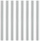 ANGIX 8 x Radiator Pipe Covers Sleeves White 15mm - (8 Pack)