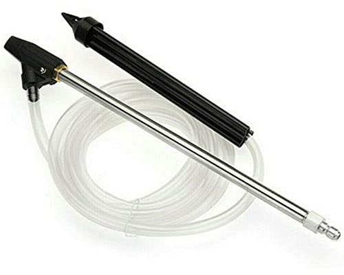 Shkalacar Hochdruckreiniger Sandstrahl Kit, Nass Sandstrahlgerät mit Schlauch, Nass Sandstrahl Kit zum Reinigen von Fett und Rost