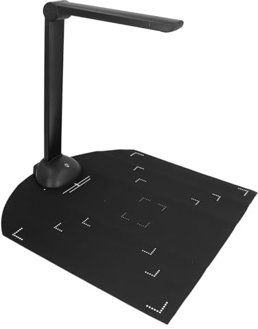 Kompakte Scankamera, USB-Schnittstelle, HD-Dokumentenscanner, Gute Kompatibilität, 2 LED-Fülllichter, 12 MP, 3672 X 2856 Auflösung, für Unternehmen für Prüfungsunterlagen