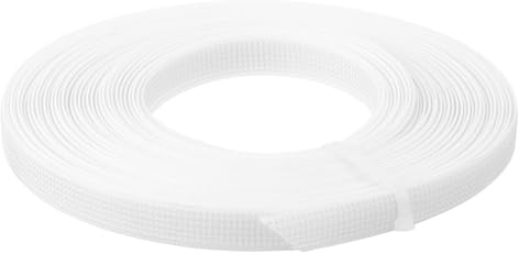 QUARKZMAN Stecche per Cucito 10 Iarde 10 mm Stecche per Corsetti Bianco | 1 Pezzo, Bassa Densità Poliestere, Cucire per Abito Sposa Abito Sposa