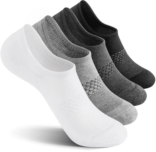 CS CELERSPORT Athletic Cushioned Non Slip Low Cut Invisible No Show Socks