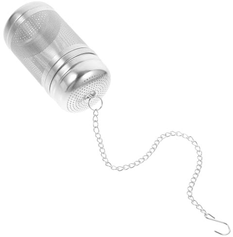 MERRYHAPY Stainless Steel Fine Mesh Tea Infuser Set Small Hot Pot Seasoning Strainer Kitchen Tea Ball Filter Lid and Broths