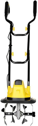 LXWKAI Cortadora de césped eléctrica con Cable Cortadora de césped pequeña Cortadora de césped portátil Multifuncional Artefacto de Corte Escarificador de Suelo Amarillo