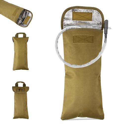 BOXOB Borsa per Acqua, Custodia per Idratazione in Tessuto Oxford | Borsa Protettiva Isolante, per Acqua da 2 Litri, per Mantenere l'Acqua Fredda