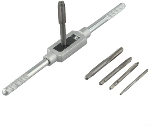 Ratschen-Windeisen für M3, entwickelt für effizientes Gewindeschneiden mit verstellbaren Funktionen (6-teiliges Set)