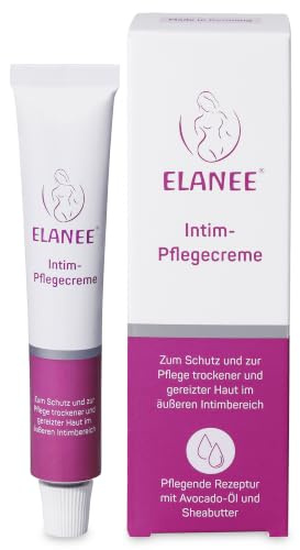 ELANEE Intim-Pflegecreme mit Milchsäure bei trockener, gereizter Haut