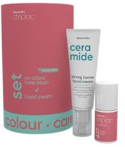 alessandro Striplac UV Nagellack Colour & Care Set Blush & Barrier -Geschenkidee zum Muttertag für gepflegte Nägel & Hände