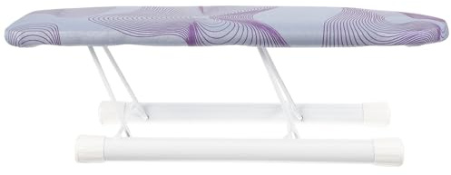 VALICLUD Table à Repasser Compacte et Stable pour Petites Zones Structure Légère et Pliable pour Repassage Rapide en Buanderie Dortoir