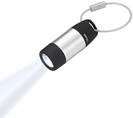 TROIKA Taschenlampe ECO CHARGE - TOR40/SI - Taschenlicht LED Lampe (weiß) - über USB wiederaufladbar - Metall/Kunststoff - das Original von TROIKA