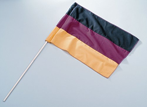 Deutschlandfahne mit Stab ca. 30 x 45 cm