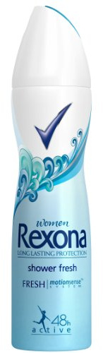 Rexona Desodorante en spray para ducha de mujer, 3 unidades (3 x 150 ml)