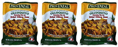 Olluquito Provenzal 3 pack of 2.2 oz each - 3 sobres
