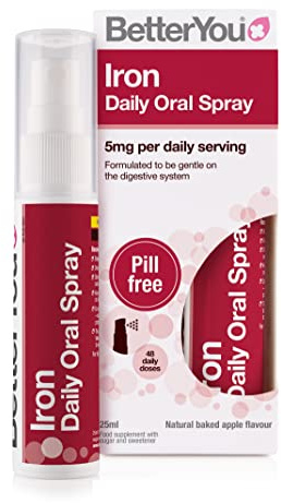 Better You Iron Daily Oral Spray 25ml (Pack of 3)