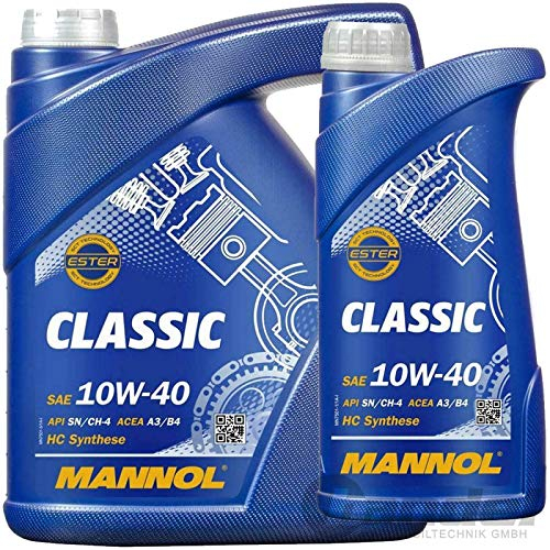 5 + 1 (6 Liter), MANNOL CLASSIC 10W-40 MOTORÖL