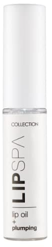 Collection Cosmetics Plumping Lip Spa Lip Oil, Moisturising Vitamin Packed Lip Gloss, 5ml, Clear