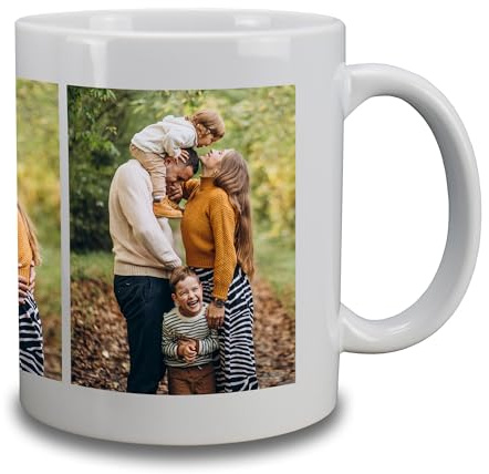 Kiwistar Tasse weiß - Foto gestalten - individuell personalisiert mit Wunschtext bedruckt - Texttasse selbst gestalten - Tassen selber personalisieren - Spruch - Geschenk - Motivtasse