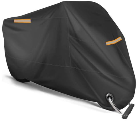 YHNQFB Funda Moto para BMW S1000XR 2020-2024, Motorcycle Cover Exterior Impermeable, Resistente al Sol, Antipolvo UV Exterior Protector, Funda para Motocicleta,A-Red
