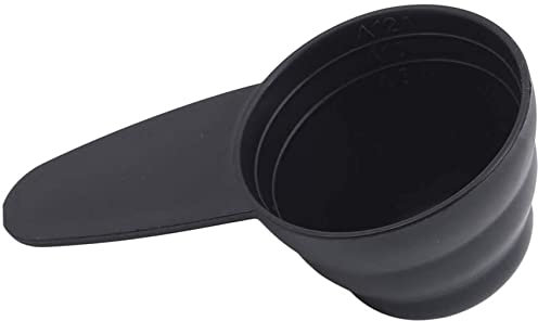 Food Grade Measuring Spoons with Scale Reusable Plastic Measuring Spoons Large Capacity Multifunctional Spoons Coffee Scoop Milk Powder Spoons for Baking Cooking 8G 10G 12G, BlackUseful and Fashion