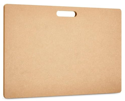 Sessleger Tragbares Tonbrett mit – 40 x 43 cm für Keramik, aus Ton und Keramik, Dicke 8 mm, einfach zu bedienen