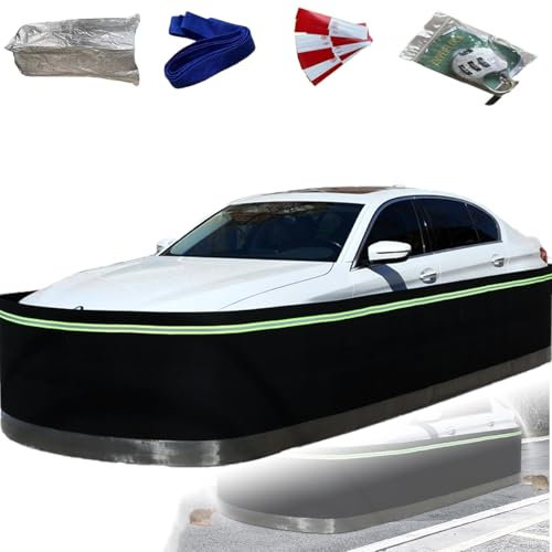 Battiscopa for camper for roulotte da viaggio, Battiscopa invernale for camper, Battiscopa for esterno di casa mobile, Comodo spazio for riporre le ruote for camper, Altezza 31 pollici(22m/72ft)