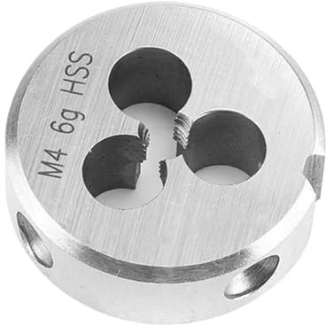 Terraja de Rosca Métrica Matriz métrica de acero rápido M12-M39, for zurdos y diestros, for máquinas herramienta y roscas exteriores manuales(M12x1.25 Right)