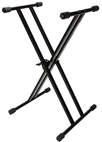 Strukture sk200-kd Doppelstrebiger Econo Tastatur Ständer, glänzend