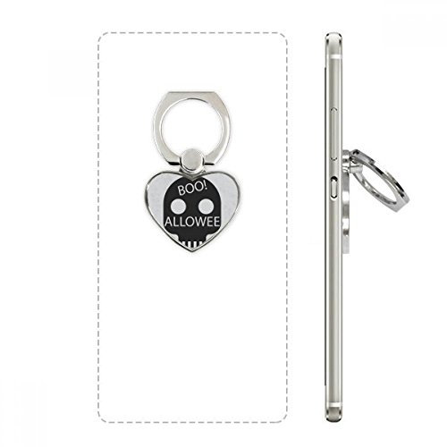 DIYthinker Simple Skull Of Halloween Heart Cell Phone Ring Stand Holder Bracket Universal Support Gift